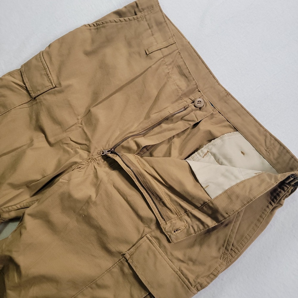 Propper F5250 Tactical Cargo‎ Pants Mens L/L Khaki Ripstop Cotton Blend Utility